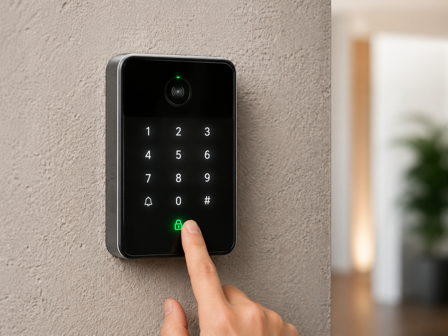 Security keypad